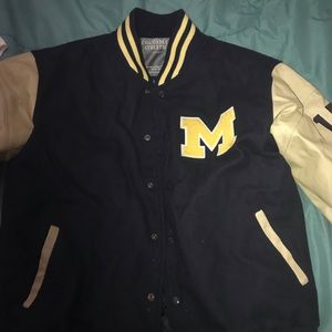 Michigan Varsity Coat size: Large